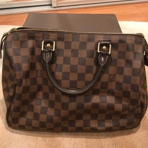 Louis Vuitton Speedy 30 Damier Ebene